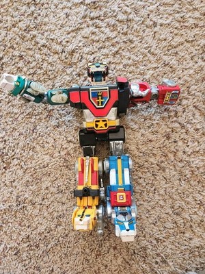 MISSING PIECES Popy Voltron GB-36 Combining Robot Figure, Made in Japan (1981)