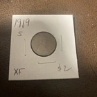 1919 S Lincoln Cent XF. $2
