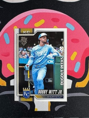 2026 Topps Series 1 - Dugout Peeks Variation Bobby Witt Jr. #205