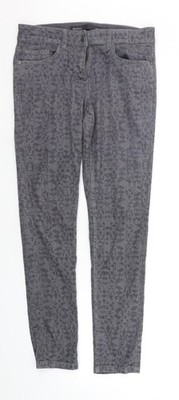 NEXT Damen grau gerade Jeans Größe 10 L27 in