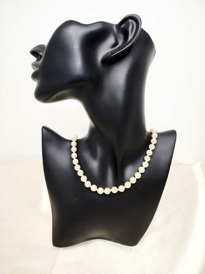 Nolan Miller Glamour Collection Faux Pearl Necklace with Gold-Tone Lobster Clasp