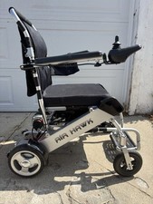 Air Hawk Silver Portable Folding Electric Wheelchair 40lbs.