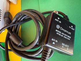 Sega Dreamcast Console Bundle Tested NTSC + Shenmue Green VMU Controller Cords