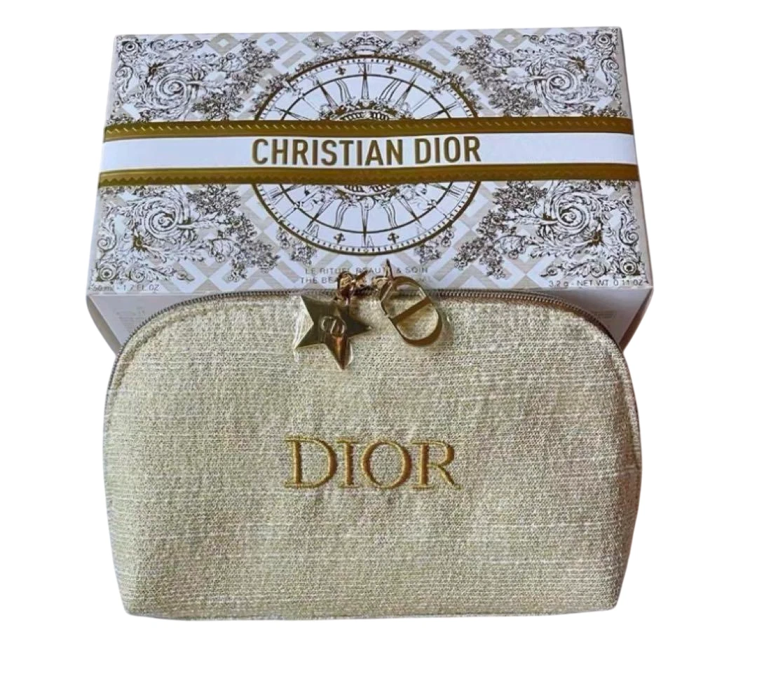 Coffret cadeau pochette Dior Holiday 2024 Noël édition limitée neuf nouveauté JP