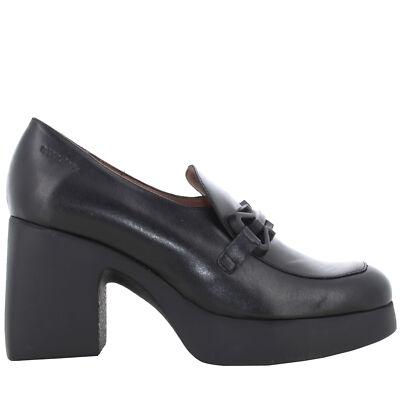 Wonders Damen Halbschuhe mit Absatz H-4961 ISY SCHWARZ A24