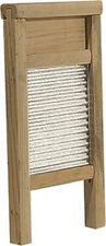 NEW Behrens BWBG7 WOOD FRAME Galvanized Washboard, Small 7.25 X 14.5  8574535