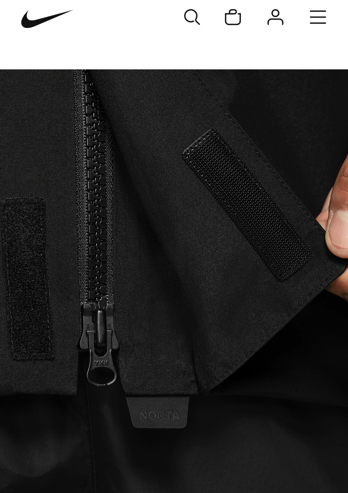 Nike X Nocta Goretex Tech Jacket Rare Drake OVO image 6
