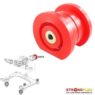 Busch strongflex Differentialstütze Hinten für Audi 80 / 90 B2 Quattro