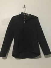 Gerry Size S Heather Black Bonded Hood Jacket Coat Women Style# Ng9218 Modern
