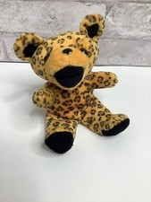 Grateful Dead Bear Vintage C0208 Steven Smith Orange Leopard Plush 6  Toy Doll