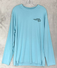 NEW Reel Life Men's XL T- Shirt "Raised on the Water" Sun Ray Defender UPF 50