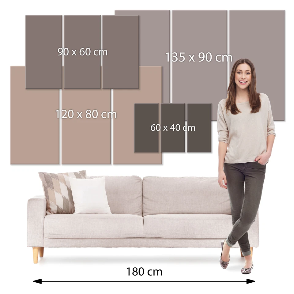 Welle Japan Style Design VLIES LEINWAND DEKO BILDER XXL WANDBILD WOHNZIMMER - Bild 3 von 3