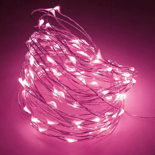 Catena Luminosa LED 50/100/200 Batteria Micro Filo Esterno Interno Illuminazione Xmas - Foto 57 di 88