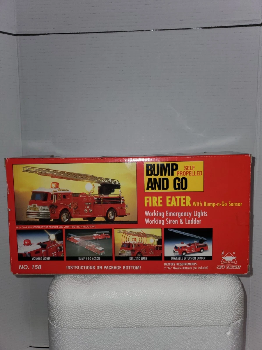New bright fire truck manual cheap