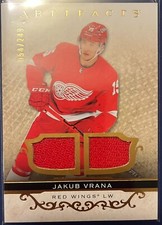 2021-22 Upper Deck Artifacts Hockey Jakub Vrana #10 Gold JERSEY 054/249