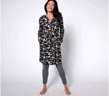 #140 Bumblebella by Jill Martin Dreamy Jersey Spa Robe Size XL
