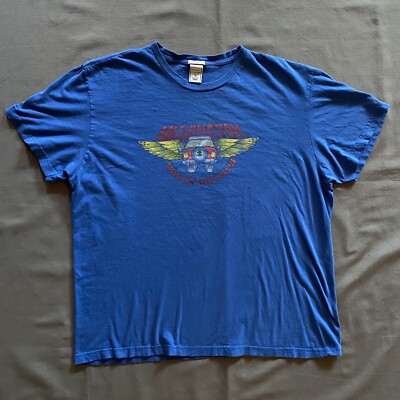 Old Navy Classic Fit T Shirt Mens XL Blue Mount Rainier Washington