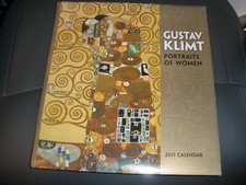 NEW Sealed Gustav Klimt Portraits of Women 2011 Calendar