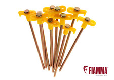 Fiamma Pegs Kit for Privacy Room 10 Pcs, Ground Pegs, Awning, Privacy Room