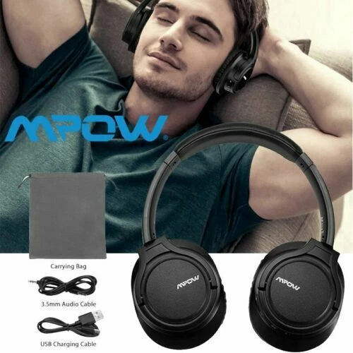 Mpow Stereo Bluetooth Kopfhörer für Audiogeräte