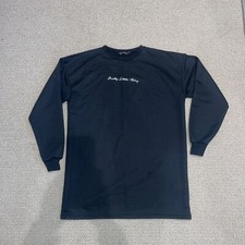 Pretty Little Thing Size 6 Jumper Dress Black Bnwot