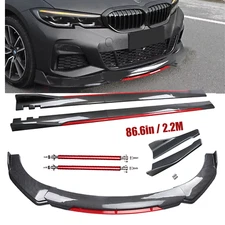 Front Bumper Lip Spoiler Splitter Carbon Fiber For BMW 1-7 series Body Kit