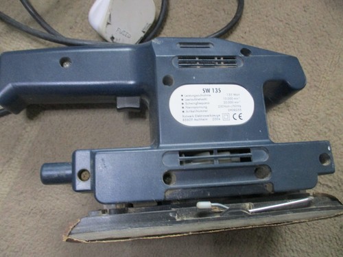 SCHWINGSCHLEIFER SW135 BONUS SANDER 135W 230V 187 X 90MM 20000RPM - EXCELLENT - Picture 16 of 20