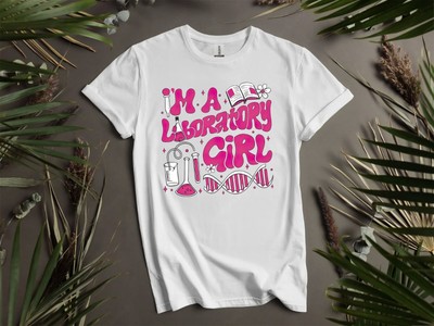 I Am Laboratory Girl Lab Week 2025 Hoodie Tshirt Herren Damen Unisex AD1010