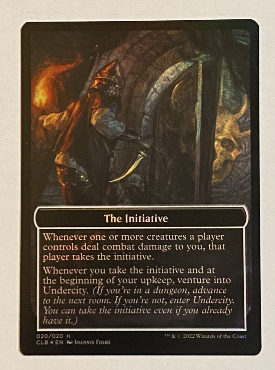 MTG CLB Commander Battle for Baldur's Gate Foil The Initiative