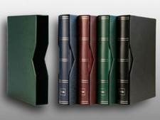 Prophila Cofanetto porta album francobolli classificatore 60 e 64 pagina verde