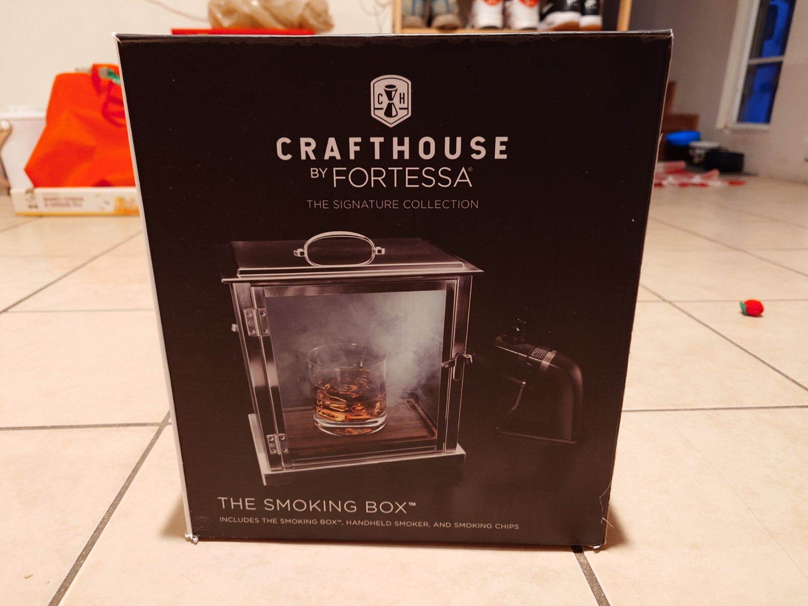 Crafthouse by Fortessa Professional Barware Glass Smoking Box