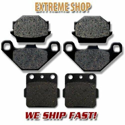 Front+Rear Brake Pads for Suzuki LT230 EH 1986 LT230 E (87-93) LT250 S 1989-1990 - Picture 1 of 2