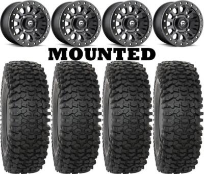 Kit 4 System 3 RC500 30x10-14 on Fuel Vector Beadlock Matte Black D920 HP1K