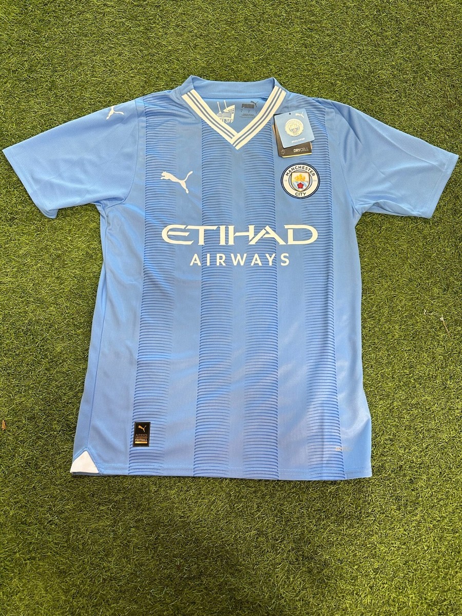 Puma Manchester City Home Men's Jersey 2023/24 | eBay