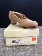 BLOCH S0323L ShowTapper Tan Women's Tap Shoe SIZE 4.5