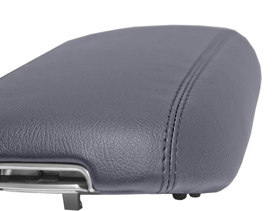 Cubierta reposabrazos tapa consola central PVC cuero para Kia Sorento 2014-2020 gris Foto 3 de 4