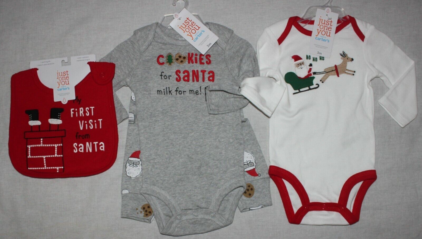 Just One You Carters Christmas Recommendation Financial sales sale Outfit 3 Shirt Boy size mont Pant