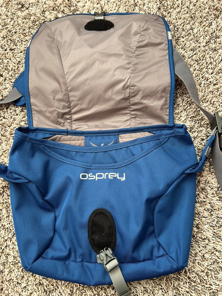 Osprey Flap Mini Messenger Bag Blue (Blackwoods) FlapJill Shoulder