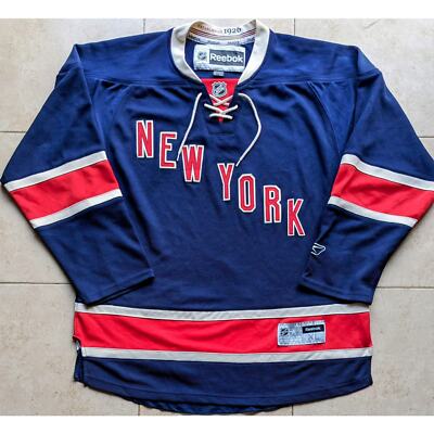 New York Rangers 2010-17 REEBOK 85th Heritage jersey navy Alt XL 