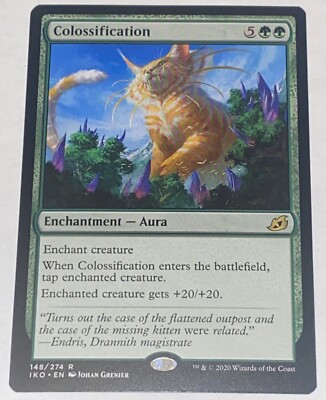 Colossification - 148/274 Ikoria: Lair of Behemoths IKO Magic MTG NEW  UNPLAYED | eBay