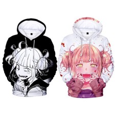 Boku no My Hero Academia Himiko Toga Hoodie Cosplay Sweatshirt Pullover Coat