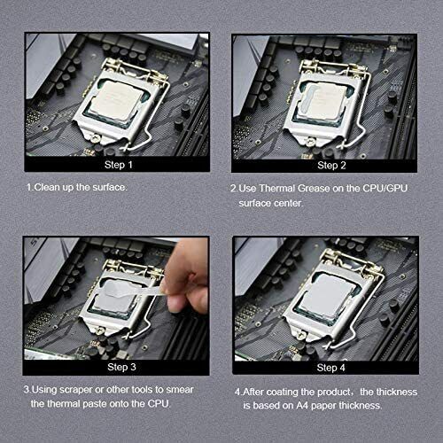 ZF-12 Thermal Paste Compound Conductive 12W/mk, Genuine in ZF-12 Thermal Paste Compound Conductive 12W/mk, Genuine in