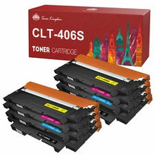 Toner Cartridge for Samsung 406 CLT-K406S K406S Xpress C410W C460FW CLP-365W Lot