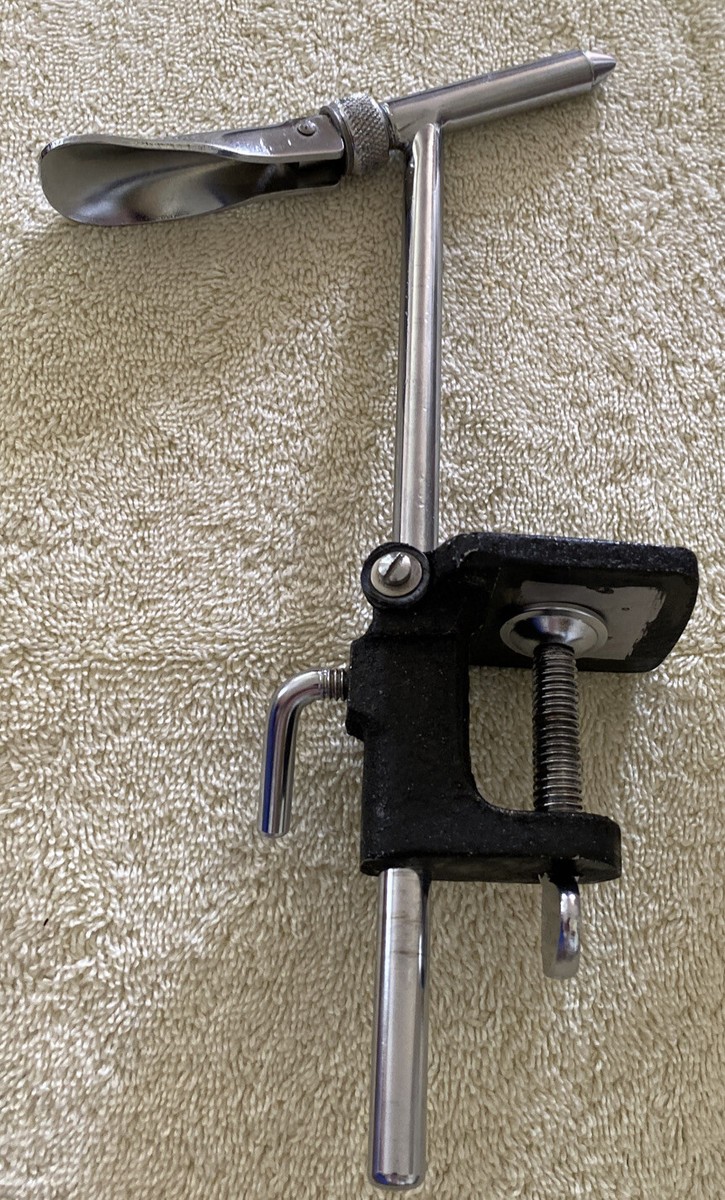 ルアー・フライ Veniard's Fly tying Vise Spring Action Vise II - Rotating Jaws | J Stockard Vises