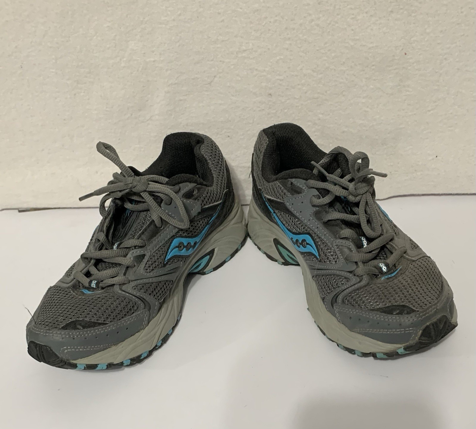 Saucony Shoes Women's Size 7.5 Grid Oasis 2 15210-1 Gray And Aqua T32 thumbnail 4