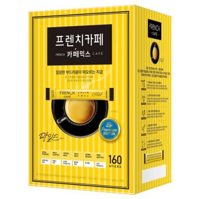 French Cafe Cafe Mix Mild Stick Coffee 160 Sticks 1 Pack
