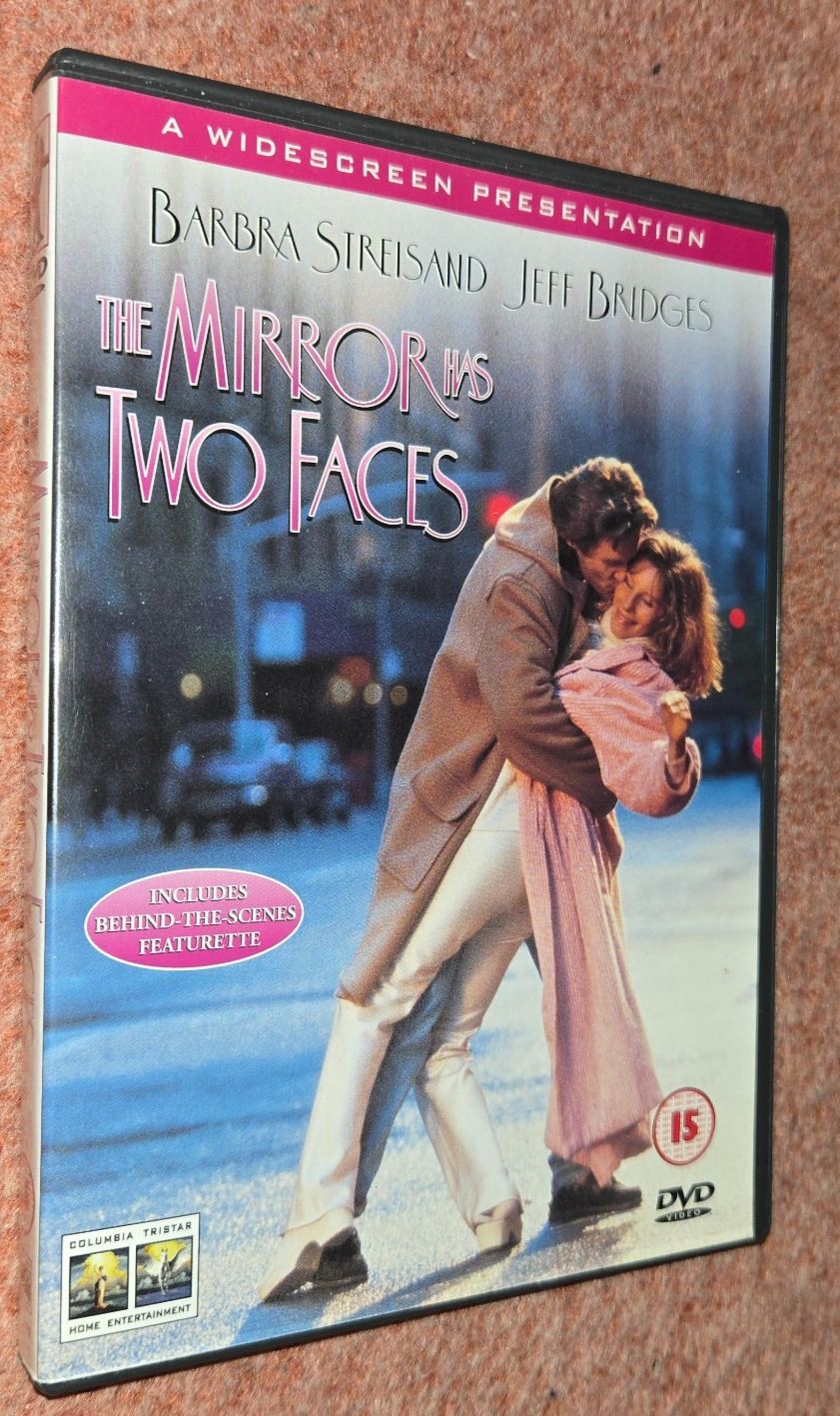 The Mirror Has Two Faces UK DVD, Barbra Streisand, Jeff Bridges