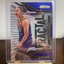 2025 Panini Prizm WNBA Alyssa Thomas Fractal Blue Pulsar Prizm /199