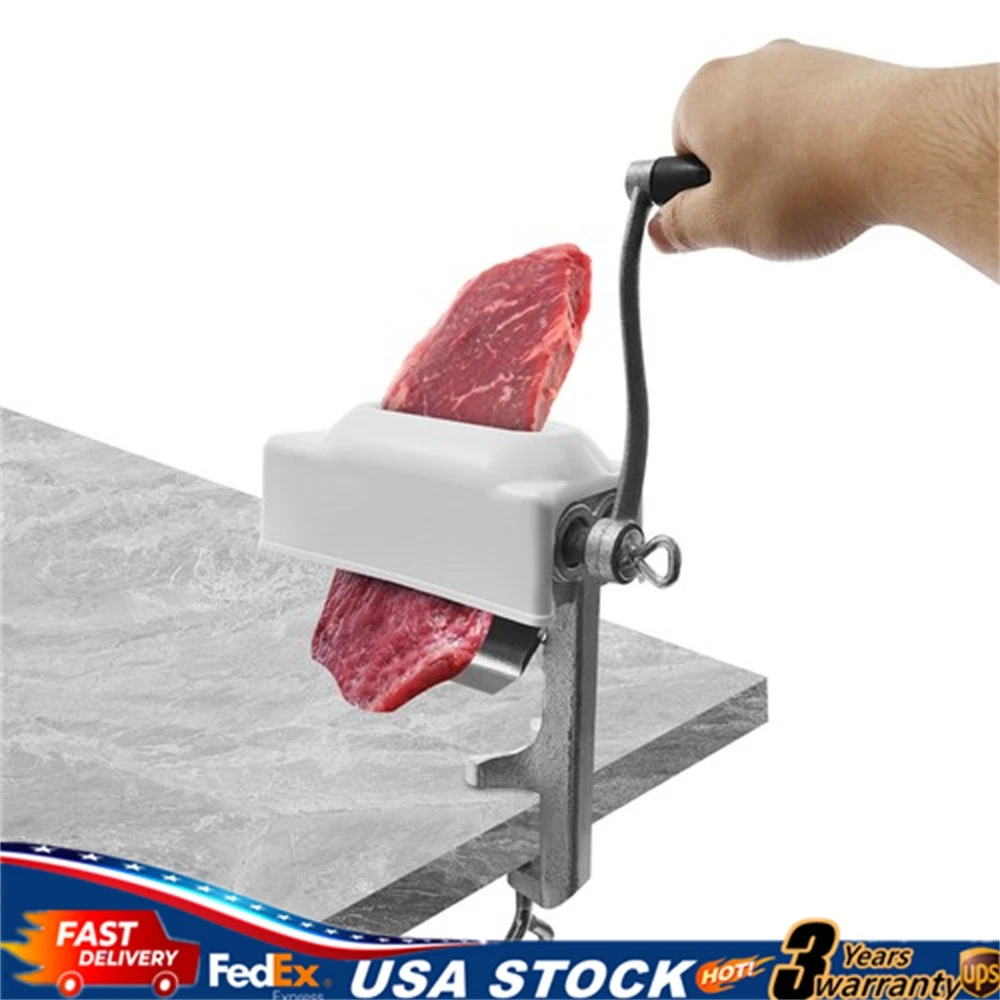 Commercial Manual Meat Tenderizer Machine Stainless Steel Kitchen Tool HOME NEW