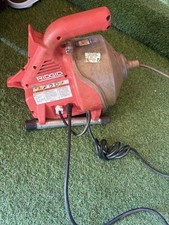RIDGID Electric Drain Cleaner Pipe Snake AutoFeed Drain Auger 110V Working
